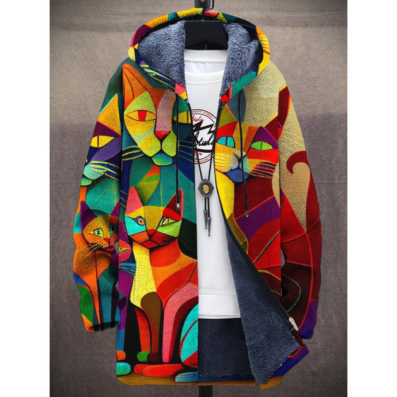 Elandra | Cardigan de luxe inspiré par l'art