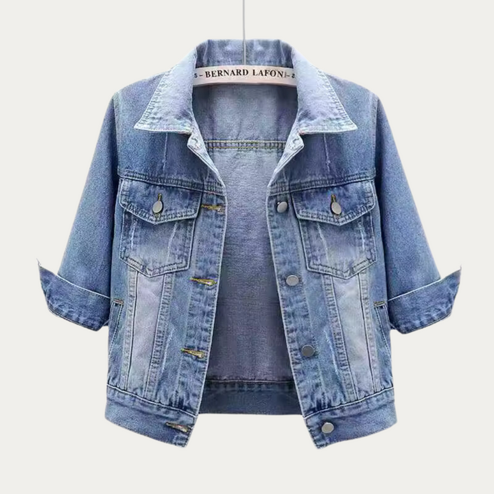 Tahlia™ | Veste en Jean à Coupe Moderne