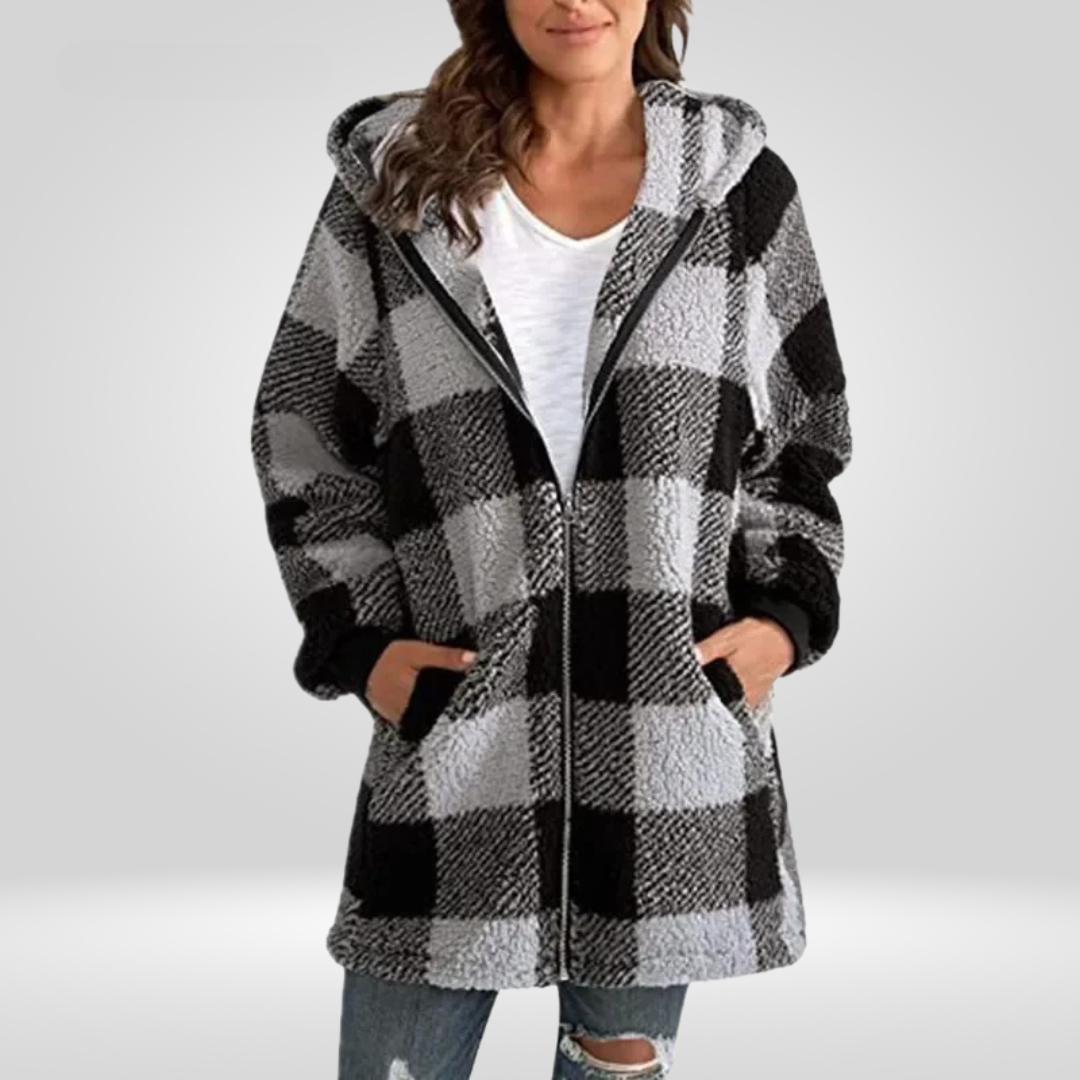 Veste Plaid Mary™ Confortable
