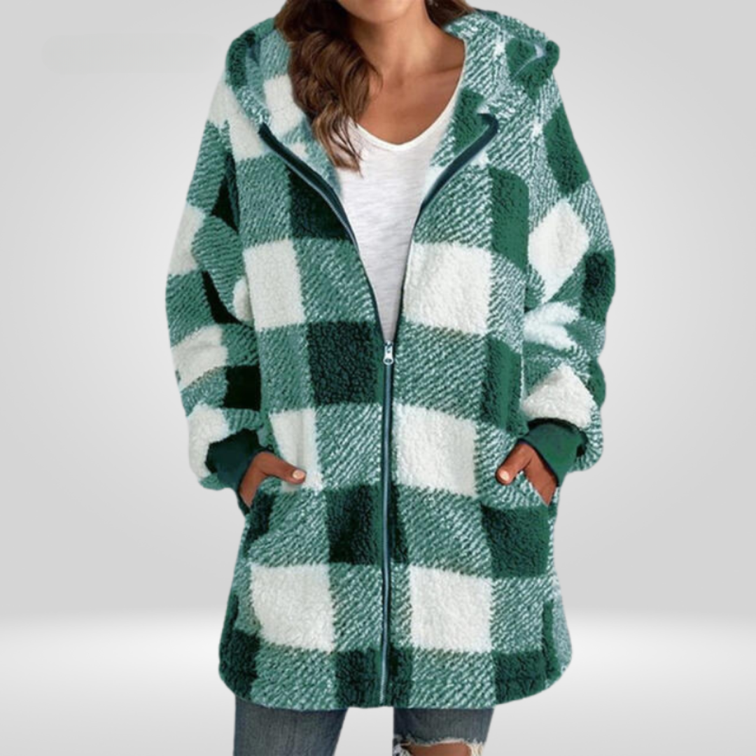 Veste Plaid Mary™ Confortable