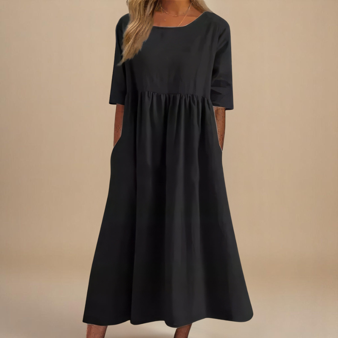 Sofia™ | Robe en Coton Flatteuse