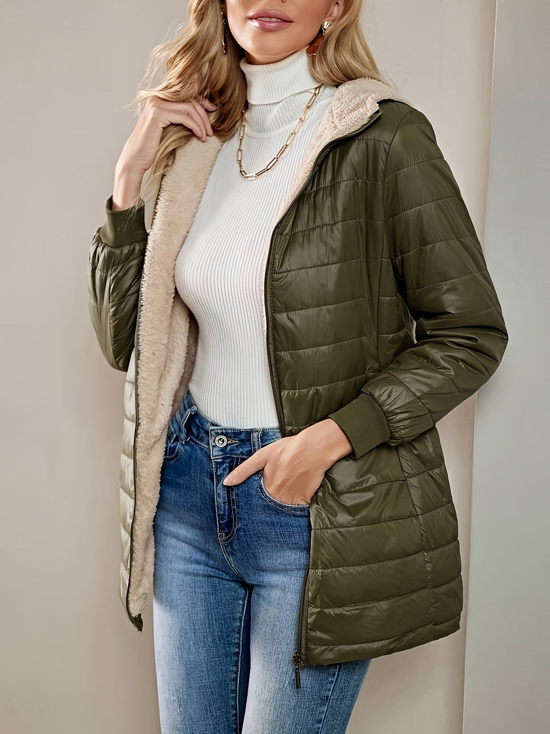 Anita™ Veste Puffer Décontractée