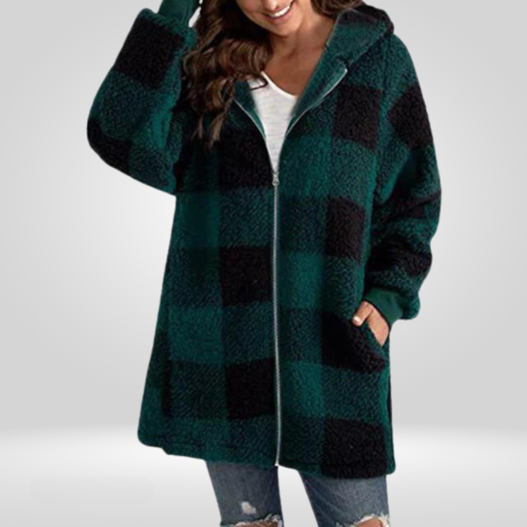 Veste Plaid Mary™ Confortable