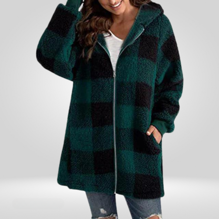 Veste Plaid Mary™ Confortable
