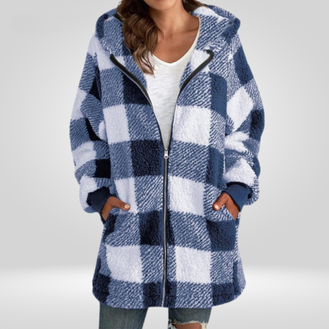 Veste Plaid Mary™ Confortable