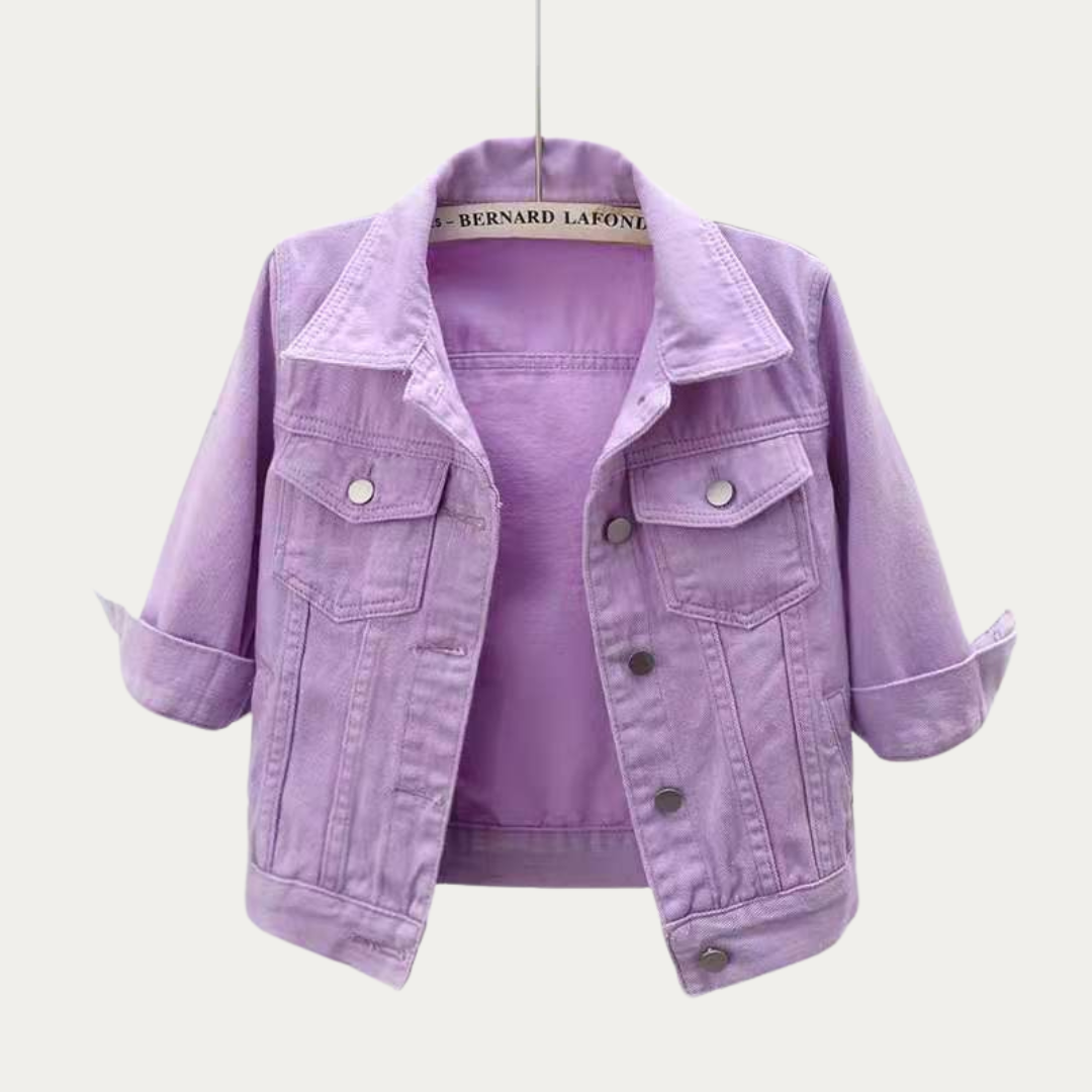 Tahlia™ | Veste en Jean à Coupe Moderne