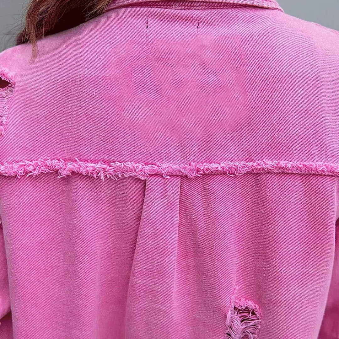 Vyrex™ | Veste Oversized Déchirée