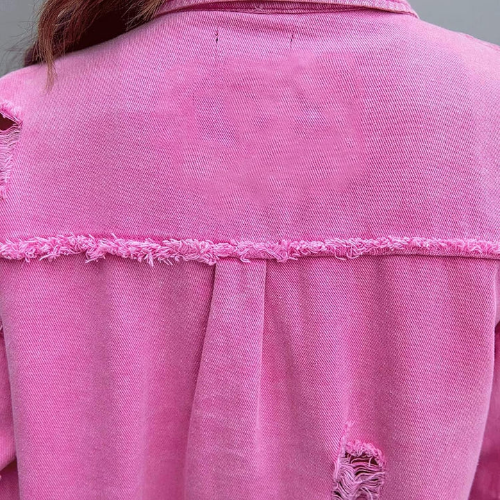 Vyrex™ | Veste Oversized Déchirée