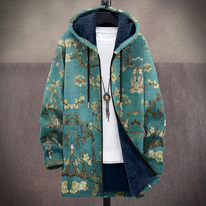Celine | Cardigan de luxe inspiré par l'art