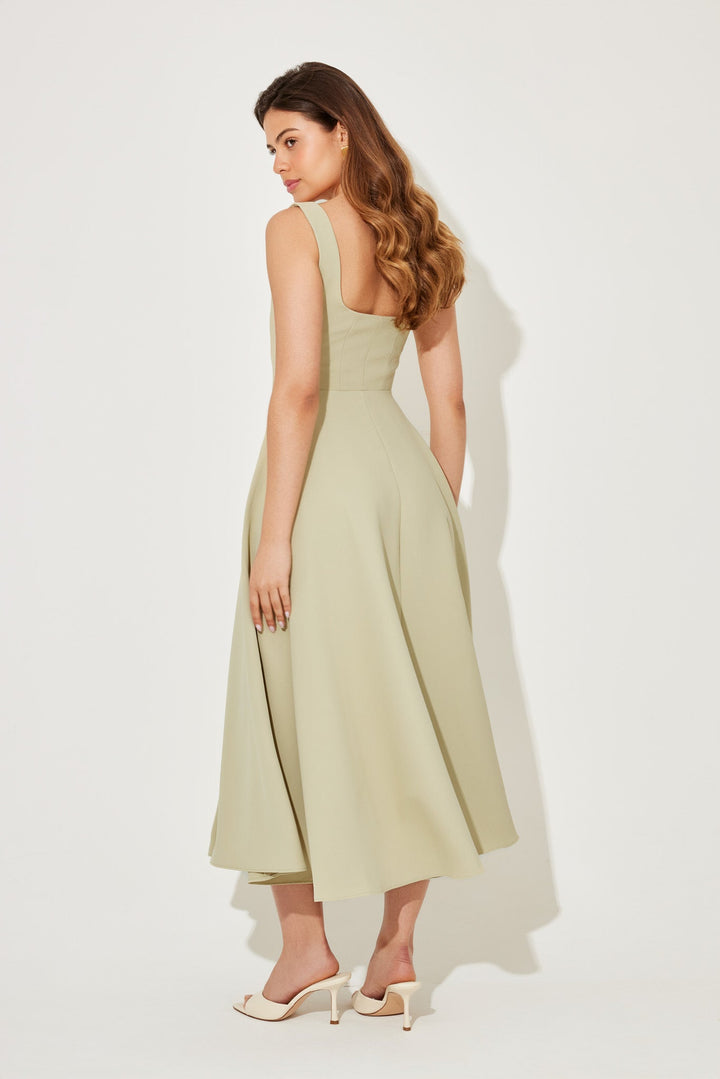 Amelia™ | Robe Midi Flottante Intemporelle