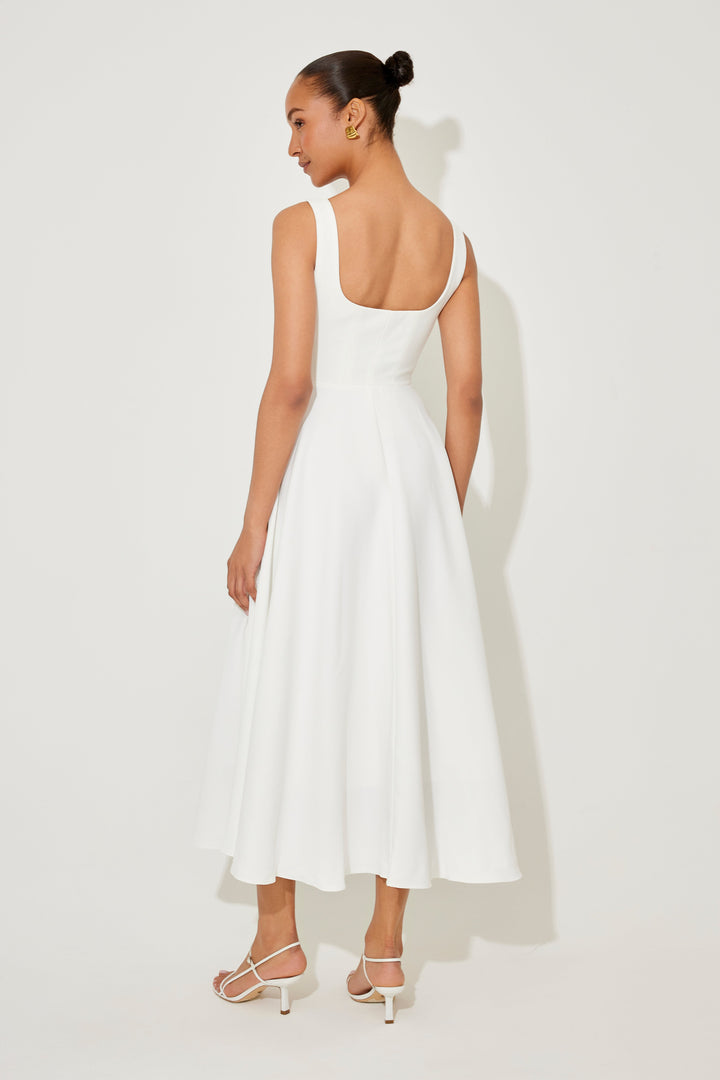 Amelia™ | Robe Midi Flottante Intemporelle