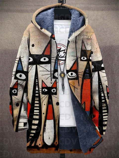 Lowanna | Cardigan de luxe inspiré par l'art