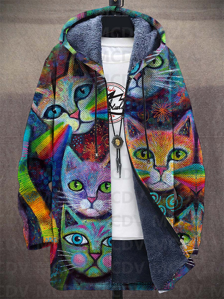 Lowanna | Cardigan de luxe inspiré par l'art