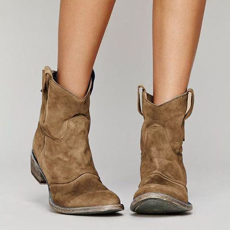 Carlotta – Bottines en daim
