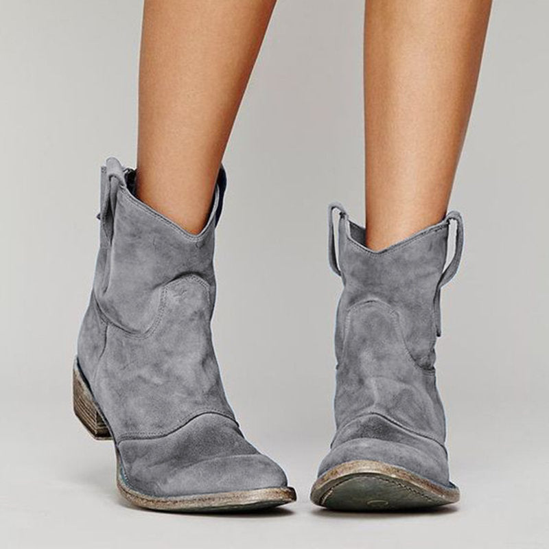 Carlotta – Bottines en daim