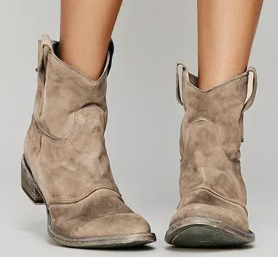 Carlotta – Bottines en daim