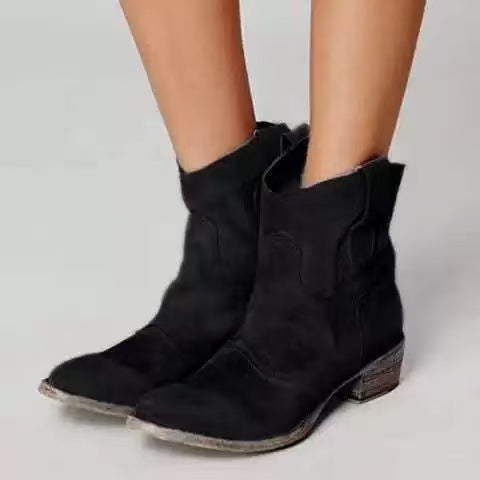 Carlotta – Bottines en daim