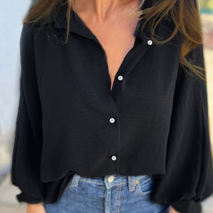 Elysa™ - Blouse Élégante Boutonnée