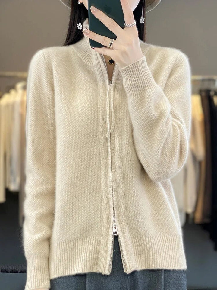 Cardigan zippé Amelia Cozy