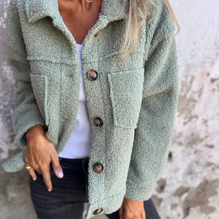 Brenda™ Veste à Boutons Élégante