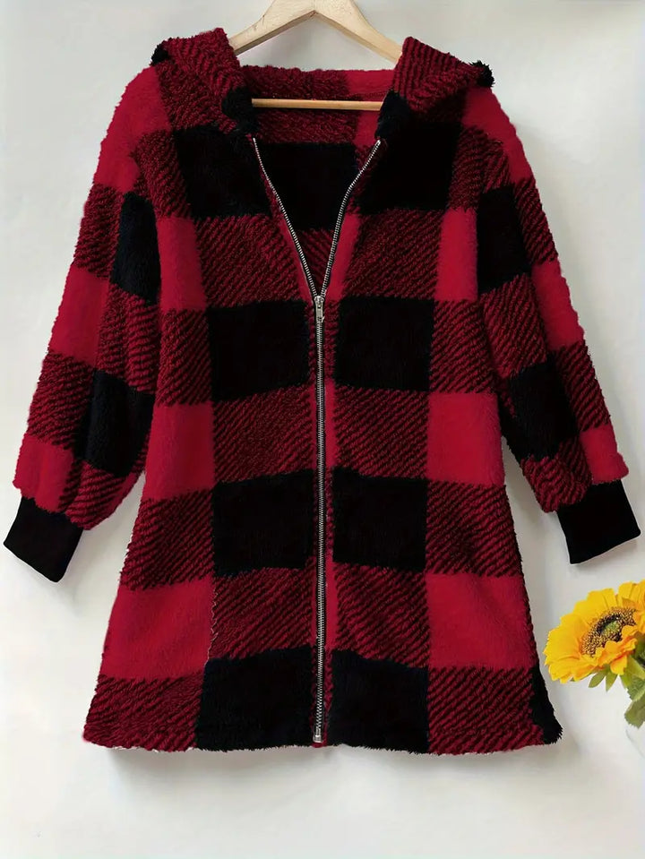 Veste Plaid Mary™ Confortable