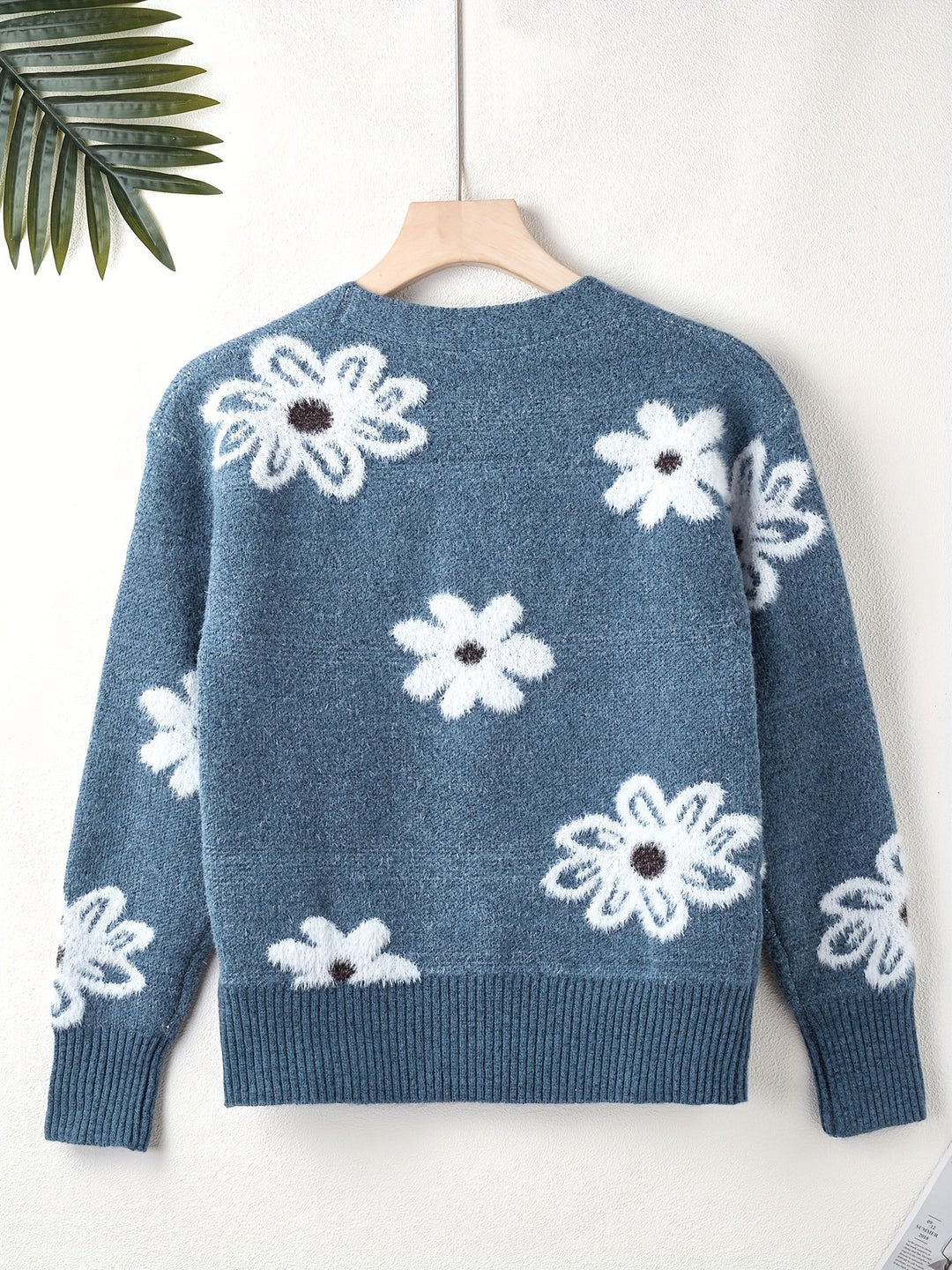 Mia™ Cardigan Tricoté Floral