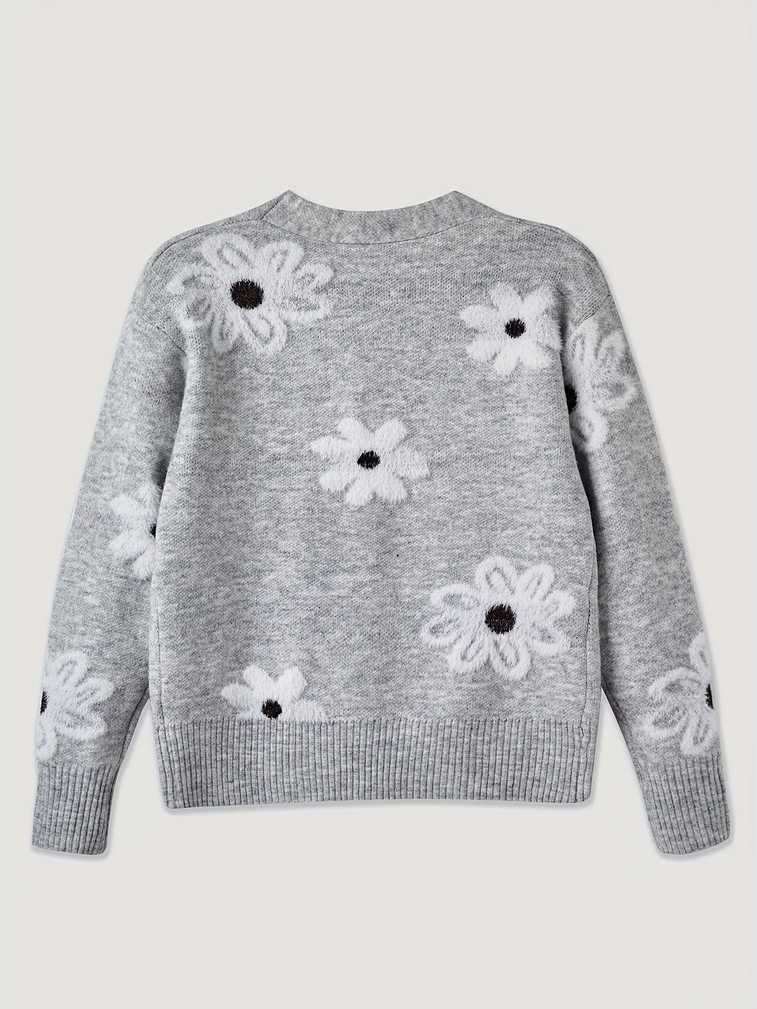 Mia™ Cardigan Tricoté Floral