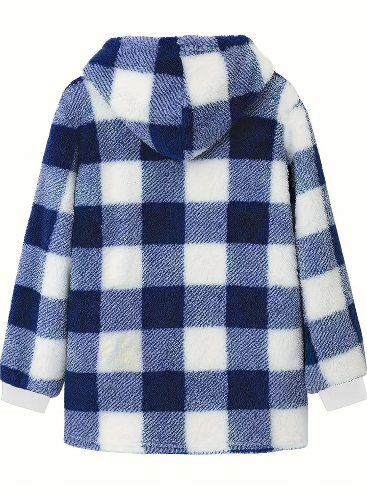 Veste Plaid Mary™ Confortable