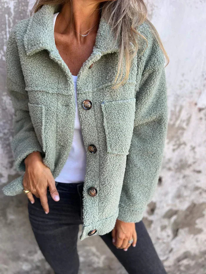 Brenda™ Veste à Boutons Élégante