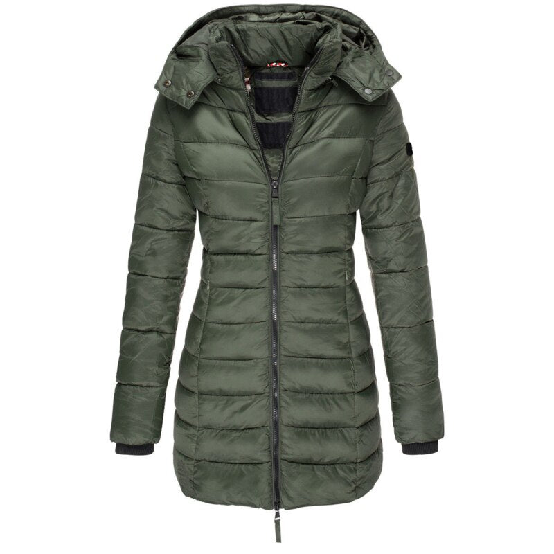 Elise - Manteau Long en Duvet