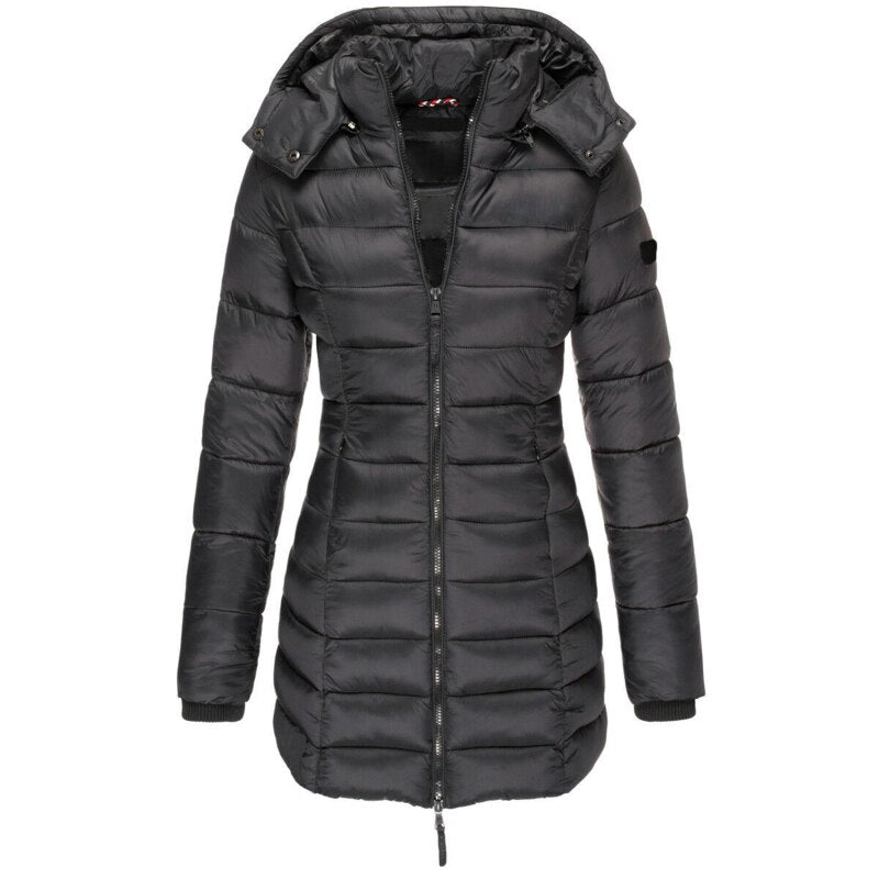 Elise - Manteau Long en Duvet