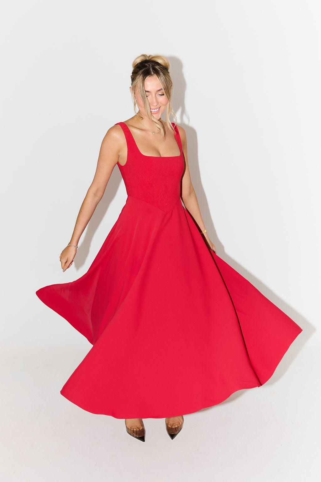 Amelia™ | Robe Midi Flottante Intemporelle
