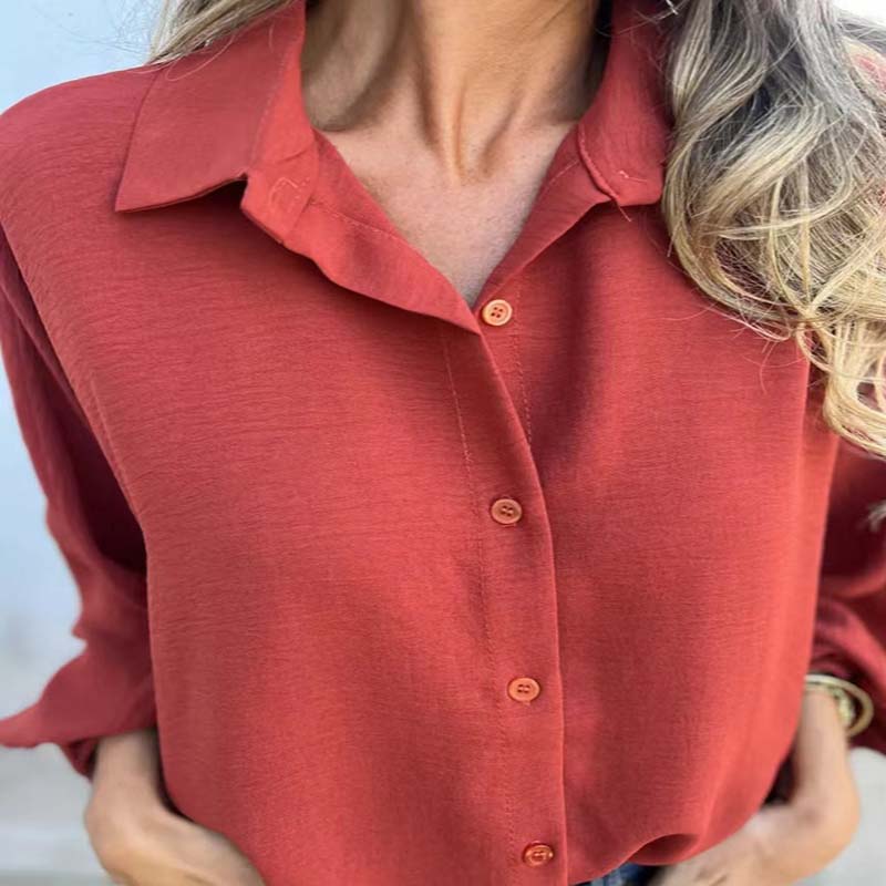 Elysa™ - Blouse Élégante Boutonnée