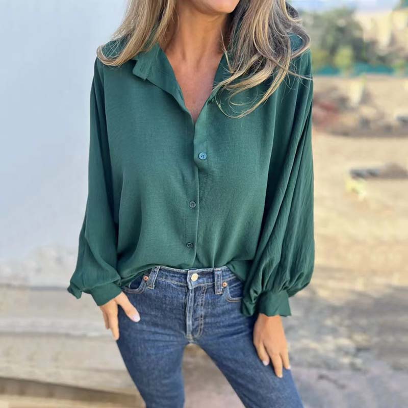 Elysa™ - Blouse Élégante Boutonnée