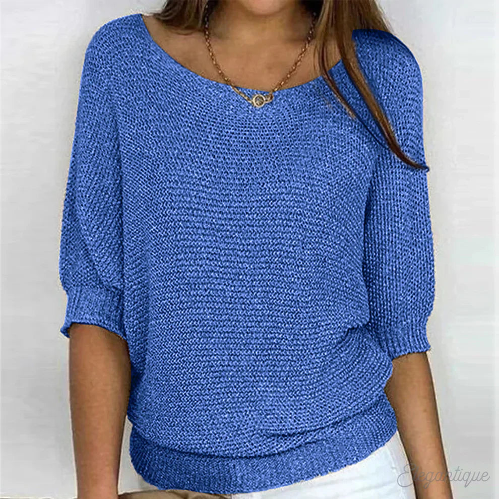 Luigia – Pull en maille élégant