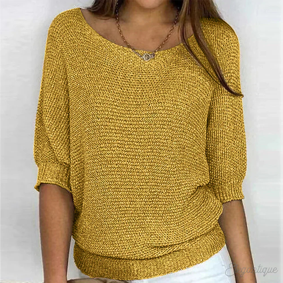 Luigia – Pull en maille élégant