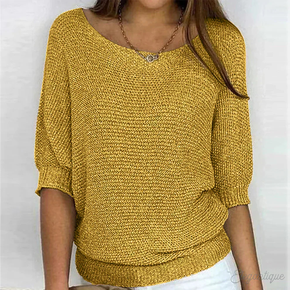 Maxine | Pull en Tricot Ample et Confortable