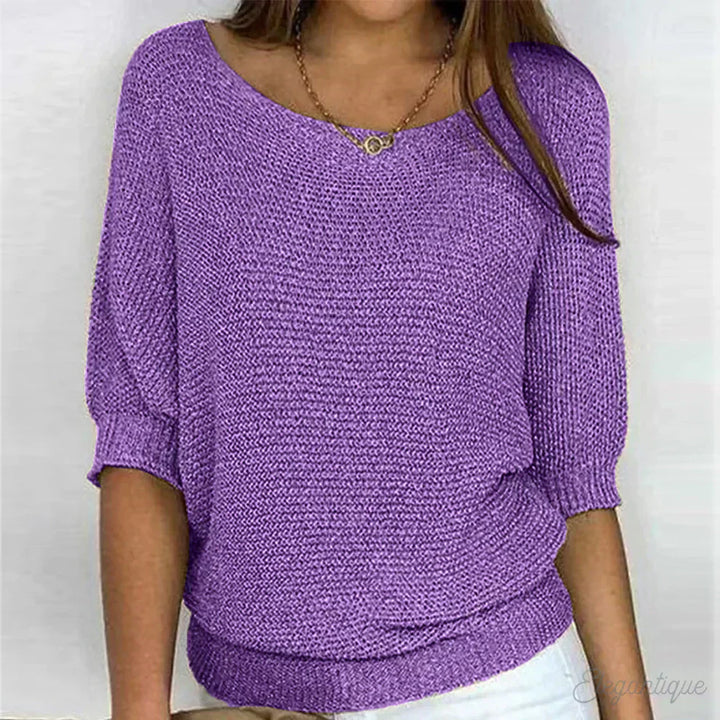 Maxine | Pull en Tricot Ample et Confortable