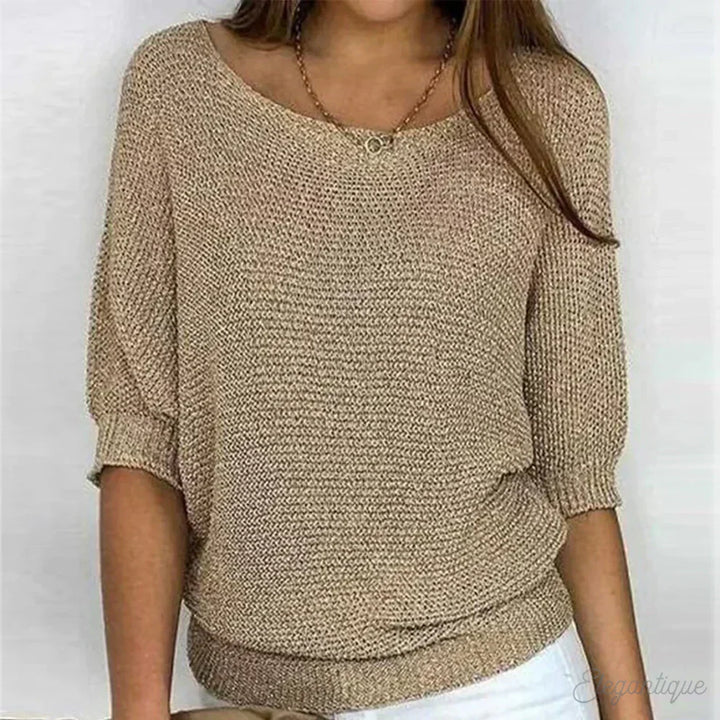 Luigia – Pull en maille élégant