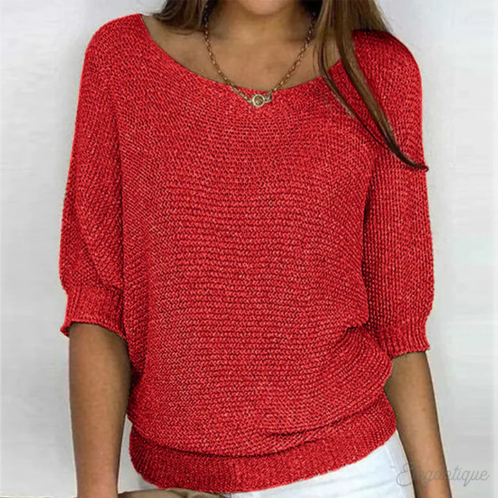 Luigia – Pull en maille élégant